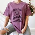 Life Is Better With Cats & Books Sphynx Cat Mom Women Women's Comfort Colors T-Shirt Blue Jean Life Is Better With Cats & Books Sphynx Cat Mom Women Women's Comfort Colors T-Shirt Blue Jean