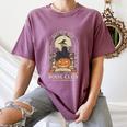 Literary Salem Witch Book Club All Witches Welcome Women's Comfort Colors T-Shirt Blue Jean
