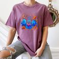 Little Ghost Coffee Tee Spooky Season Ghost Reading Book Women's Comfort Colors T-Shirt Blue Jean Little Ghost Coffee Tee Spooky Season Ghost Reading Book Women's Comfort Colors T-Shirt Blue Jean