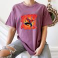 Marvel Spider-Man Peter Parker Comic Book Letter Logo Women's Comfort Colors T-Shirt Blue Jean