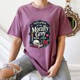 Morally Grey Merch Dark Romance Romantasy Smutty Book Lover Women's Comfort Colors T-Shirt Blue Jean