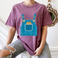 Mouse Halloween Costume Book Cookie Teacher Student Women's Comfort Colors T-Shirt Blue Jean