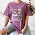 If You Need Me Owl Be Reading Cute Owl Book Lover Women's Comfort Colors T-Shirt Blue Jean If You Need Me Owl Be Reading Cute Owl Book Lover Women's Comfort Colors T-Shirt Blue Jean