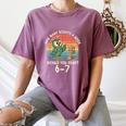 How Many Nights a Week Should You Read 67 Book Reading Meme Women's Comfort Colors T-Shirt Blue Jean