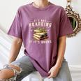 Not Hoarding If It's Books Reader Book Nerd Book Reading Women's Comfort Colors T-Shirt Blue Jean