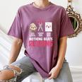 Nothing Beats Reading Rock Paper Scissors Book Lover Library Women's Comfort Colors T-Shirt Blue Jean