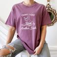 Oops I Got Another Book Goose Goose Reader Women's Comfort Colors T-Shirt Blue Jean