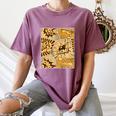 Orange Comic Book Orange Color Graphic Premium Tri-Blend Women's Comfort Colors T-Shirt Blue Jean