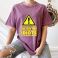 My People Skills Are Just Fine Sarcastic Introvert Women's Comfort Colors T-Shirt Blue Jean