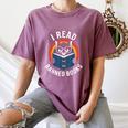 I Read Banned Books For Men Women Cat Banned Books Women's Comfort Colors T-Shirt Blue Jean I Read Banned Books For Men Women Cat Banned Books Women's Comfort Colors T-Shirt Blue Jean