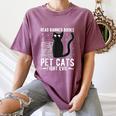 Read Banned Books Pet Cats Fight Evil Read Banned Books Women's Comfort Colors T-Shirt Blue Jean Read Banned Books Pet Cats Fight Evil Read Banned Books Women's Comfort Colors T-Shirt Blue Jean