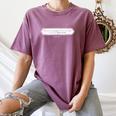 Must Read Book Quote Dubliners James Joyce Women's Comfort Colors T-Shirt Blue Jean