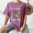 Read Books Be Kind Stay Weird Women's Comfort Colors T-Shirt Blue Jean