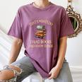 I Read Books And I Know Things l Book Reading Women's Comfort Colors T-Shirt Blue Jean
