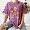 Read In Peace Skeleton Reading Book Halloween Teacher Women's Comfort Colors T-Shirt Blue Jean Read In Peace Skeleton Reading Book Halloween Teacher Women's Comfort Colors T-Shirt Blue Jean