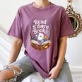 Read S'More Books Camping Outdoors Travel Campfire Women's Comfort Colors T-Shirt Blue Jean Read S'More Books Camping Outdoors Travel Campfire Women's Comfort Colors T-Shirt Blue Jean