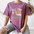 Read And Think About Prayer Faith & Book Lover Premium Women's Comfort Colors T-Shirt Blue Jean