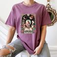 The Reader Tarot Card Shirt Bird Book Lover Bookworm Women's Comfort Colors T-Shirt Blue Jean The Reader Tarot Card Shirt Bird Book Lover Bookworm Women's Comfort Colors T-Shirt Blue Jean