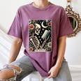 The Reader Tarot Card Skeleton Reading Book Bookworm Bookish Women's Comfort Colors T-Shirt Blue Jean The Reader Tarot Card Skeleton Reading Book Bookworm Bookish Women's Comfort Colors T-Shirt Blue Jean
