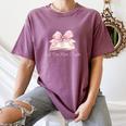 Reading Books Mom Mothers Day Coquette Pink Bow Book Lovers Women's Comfort Colors T-Shirt Blue Jean Reading Books Mom Mothers Day Coquette Pink Bow Book Lovers Women's Comfort Colors T-Shirt Blue Jean