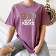 Reading Lover Wild About Books Reading Books And Bookworm Women's Comfort Colors T-Shirt Blue Jean