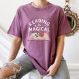 Reading Is Magical Book Lover Bookworm Librarian Library Day Women's Comfort Colors T-Shirt Blue Jean Reading Is Magical Book Lover Bookworm Librarian Library Day Women's Comfort Colors T-Shirt Blue Jean