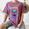 Readsalotl Axolotl Book Lovers Axolotls Women's Comfort Colors T-Shirt Blue Jean Readsalotl Axolotl Book Lovers Axolotls Women's Comfort Colors T-Shirt Blue Jean