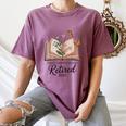 Retired 2025 A New Chapter Begins Retirement Teacher Book Women's Comfort Colors T-Shirt Blue Jean Retired 2025 A New Chapter Begins Retirement Teacher Book Women's Comfort Colors T-Shirt Blue Jean