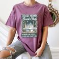 Retro Tired Moms Book Club Bookish Booktrovert Mother's Day Women's Comfort Colors T-Shirt Blue Jean Retro Tired Moms Book Club Bookish Booktrovert Mother's Day Women's Comfort Colors T-Shirt Blue Jean