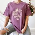 Smut Book Reader Spicy Romance Thick Thighs & Smutty Vibes Women's Comfort Colors T-Shirt Blue Jean