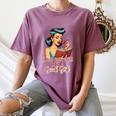 Smutty Spicy Book Reader Spread Those Pages Like A Good Girl Women's Comfort Colors T-Shirt Blue Jean