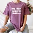 Superheroes Art Graphic Novels Comic Books Women's Comfort Colors T-Shirt Blue Jean