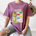 Superman Kryptonite Handbook Premium Tri-Blend Women's Comfort Colors T-Shirt Blue Jean