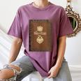 War And Peace Book Cover Women's Comfort Colors T-Shirt Blue Jean War And Peace Book Cover Women's Comfort Colors T-Shirt Blue Jean