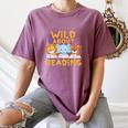 Wild About Reading Cute Animal Book Lover Kids Women's Comfort Colors T-Shirt Blue Jean Wild About Reading Cute Animal Book Lover Kids Women's Comfort Colors T-Shirt Blue Jean