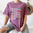 I Will Read Books On A Boat & Everywhere Reading Kids Book Women's Comfort Colors T-Shirt Blue Jean