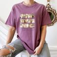 I Will Read Books Here And There I Will Read Books Anywhere Women's Comfort Colors T-Shirt Blue Jean