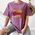In My Wizard Era Groovy Bookish Fantasy Reader Book Lover Women's Comfort Colors T-Shirt Blue Jean
