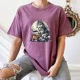 Wolf Reading Book Librarian Library Wolves Women's Comfort Colors T-Shirt Blue Jean Wolf Reading Book Librarian Library Wolves Women's Comfort Colors T-Shirt Blue Jean