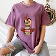 Woman And Books Stack Afro Girl Book Lover Premium Tri-Blend Women's Comfort Colors T-Shirt Blue Jean Woman And Books Stack Afro Girl Book Lover Premium Tri-Blend Women's Comfort Colors T-Shirt Blue Jean