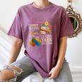 A Woman Cannot Survive On Books Alone She Also Needs Yarn Women's Comfort Colors T-Shirt Blue Jean A Woman Cannot Survive On Books Alone She Also Needs Yarn Women's Comfort Colors T-Shirt Blue Jean