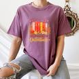 Women's All Booked For Valentine Teacher Valentines Reading Book Women's Comfort Colors T-Shirt Blue Jean