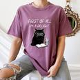 Women's First Of All I’m A Delight Cute Cat Books Coffee Humor Women's Comfort Colors T-Shirt Blue Jean Women's First Of All I’m A Delight Cute Cat Books Coffee Humor Women's Comfort Colors T-Shirt Blue Jean