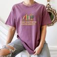 I Work To Support My Reading Addiction Books Lover Women's Comfort Colors T-Shirt Blue Jean