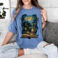 4 Books Are Portable Magic Bookish Reading Nerd Quote Women's Comfort Colors T-Shirt Chalky Mint