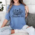 60th Birthday Chapter 60 Reading Book Lover Bookworm Women Women's Comfort Colors T-Shirt Chalky Mint