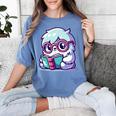 Adorable Book Lover Yeti With Reading Glasses Cute Women's Comfort Colors T-Shirt Chalky Mint Adorable Book Lover Yeti With Reading Glasses Cute Women's Comfort Colors T-Shirt Chalky Mint
