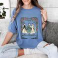 Alcott Little Women Characters Literature Book Illustration Women's Comfort Colors T-Shirt Chalky Mint