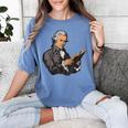 Alexander Hamilton Reading A Book Women's Comfort Colors T-Shirt Chalky Mint Alexander Hamilton Reading A Book Women's Comfort Colors T-Shirt Chalky Mint