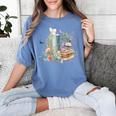 Alice In Wonderland Characters Lewis Carroll Book Lover Women's Comfort Colors T-Shirt Chalky Mint
